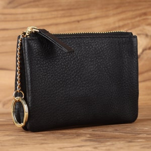 Sac à main personnalisé fait main pour femme - Porte-monnaie en cuir, petit porte-monnaie - Porte-monnaie en cuir - Utilisation quotidienne