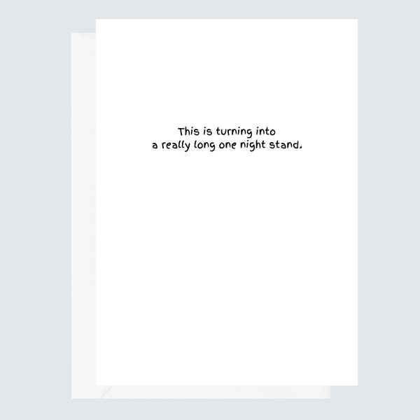 One Night Stand Etsy