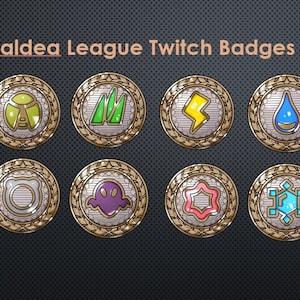 Paldea Gym Badge - Etsy