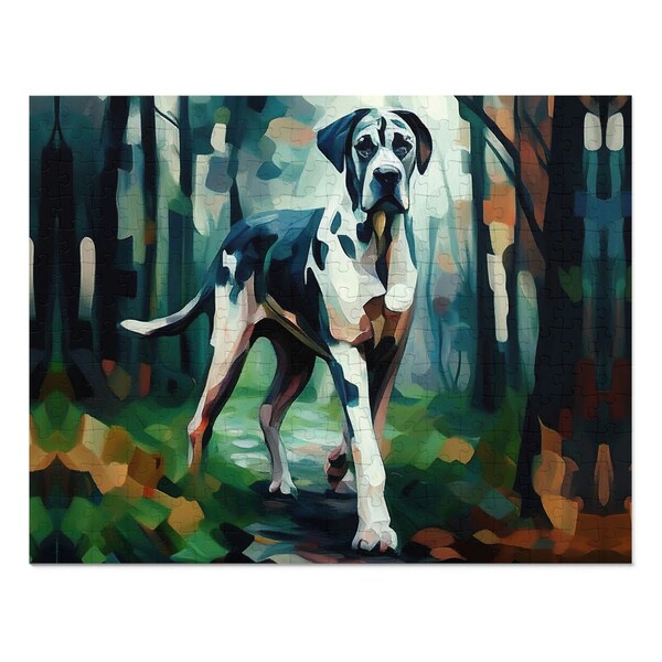Great Dane Jigsaw Puzzle Etsy