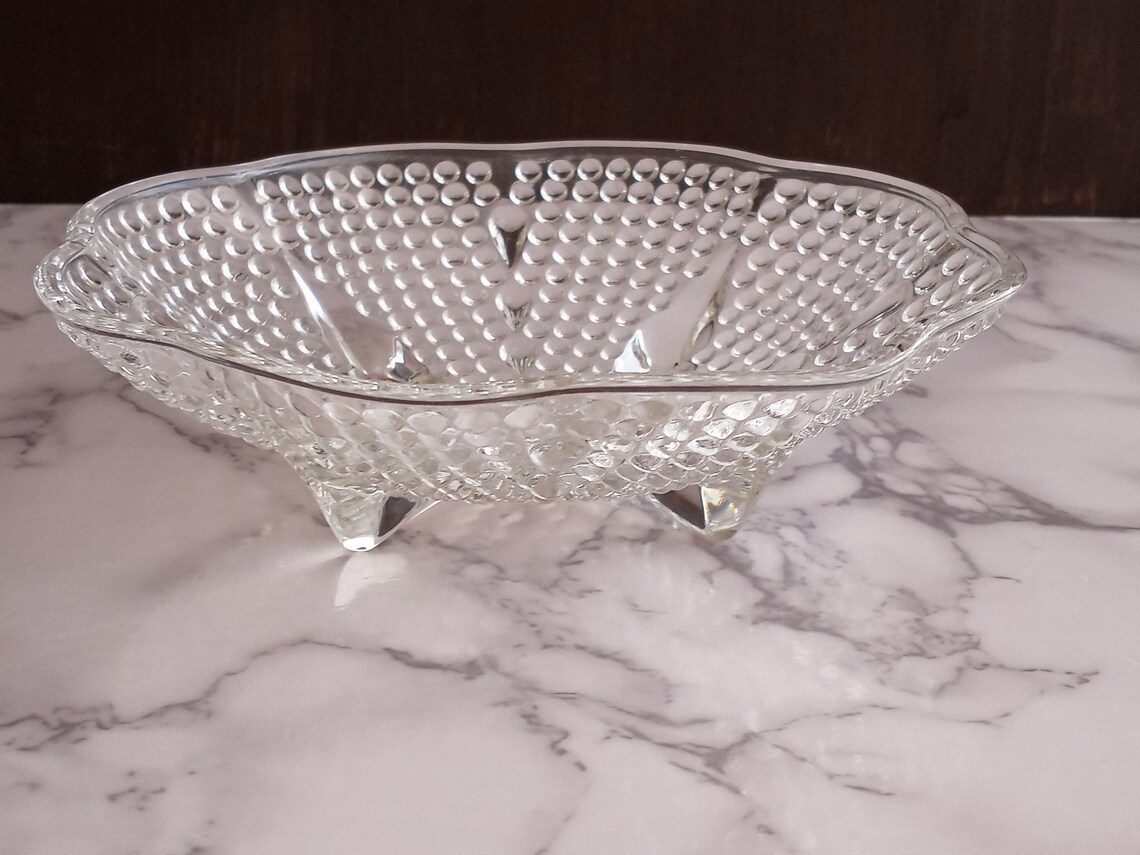 Tomatoes Hobnail Trinket Dish