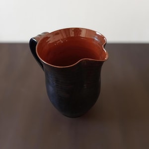 Jarra Edwin Mary Scheier, Jarra de cerámica vintage 6.5"H.
