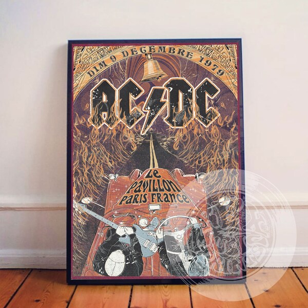 Acdc poster - Etsy.de