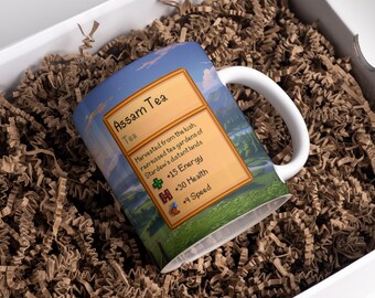 Stardew Valley Mug: Assam Tea Gamer Ceramic Mug (11oz)