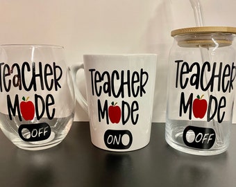 Teacher Mode on Shirt - Etsy