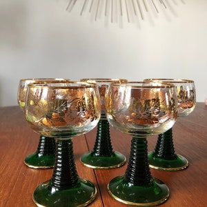 Luminarc vintage wine goblets