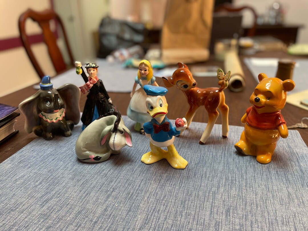Assorted Disney Collectible Figurines Vintage Set Etsy