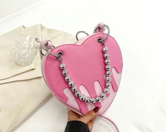 Heart shape purse