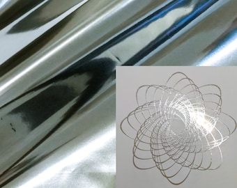 SILVER Laser Toner Reactive Transfer Foil A4 10 sheets