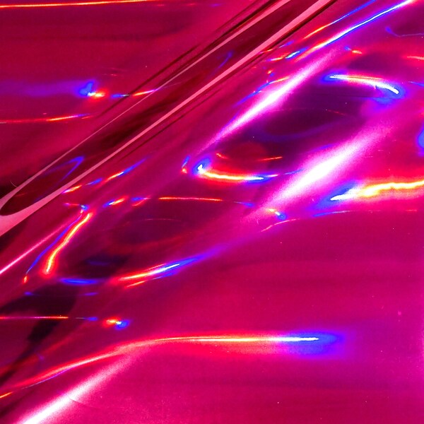 HOLOGRAPHIC MAGENTA Laser Toner Reactive Transfer Foil A4 10 sheets