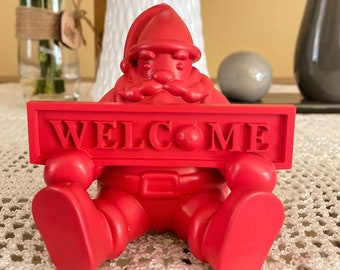 Welcoming Santa Claus