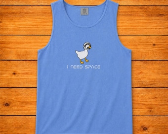 Space Goose embroidered Tank Top