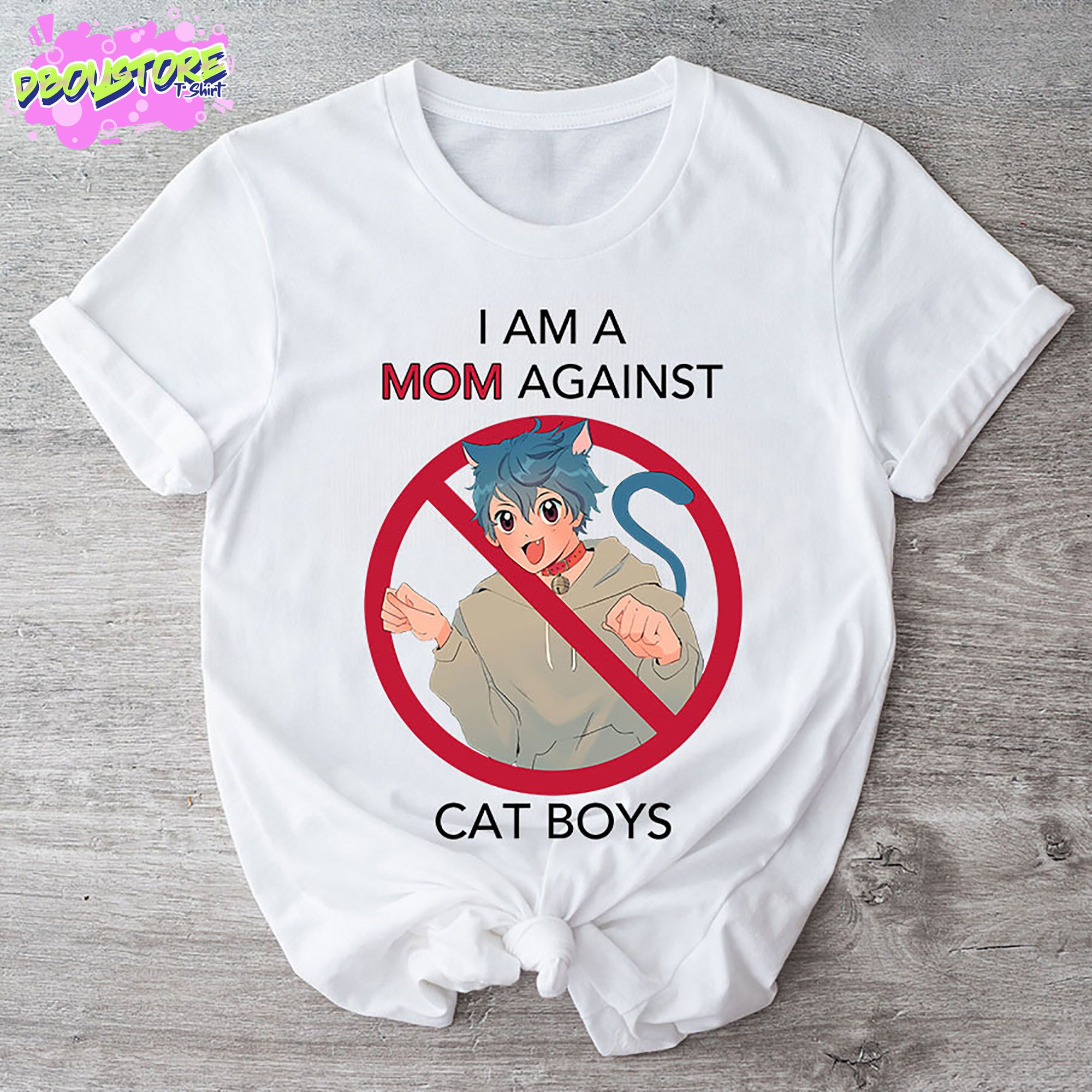 I Am a Mom Against Cat Girls Sticker for Sale by Designby Eve