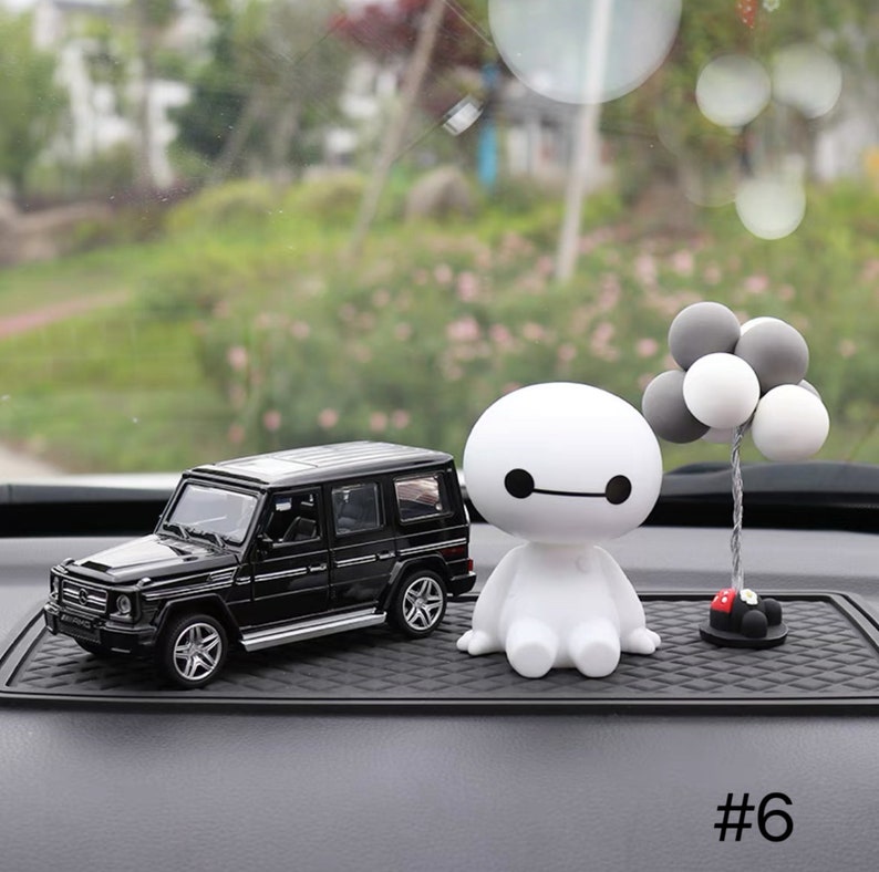 10 Styles Car Accessories Dashboard Resin Clay Car Decorations Etsy