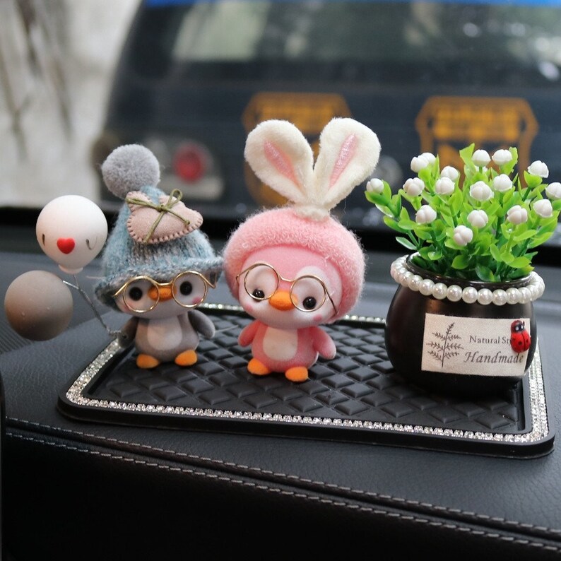 Conmetal Cute Soot Sprites Car Decor - Studio Ghibli Inspired Rearview Mirror & Dashboard Accessories - View #8
