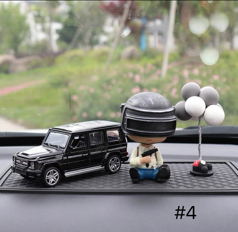 10 Styles Car Accessories Dashboard Resin Clay Car Decorations Etsy