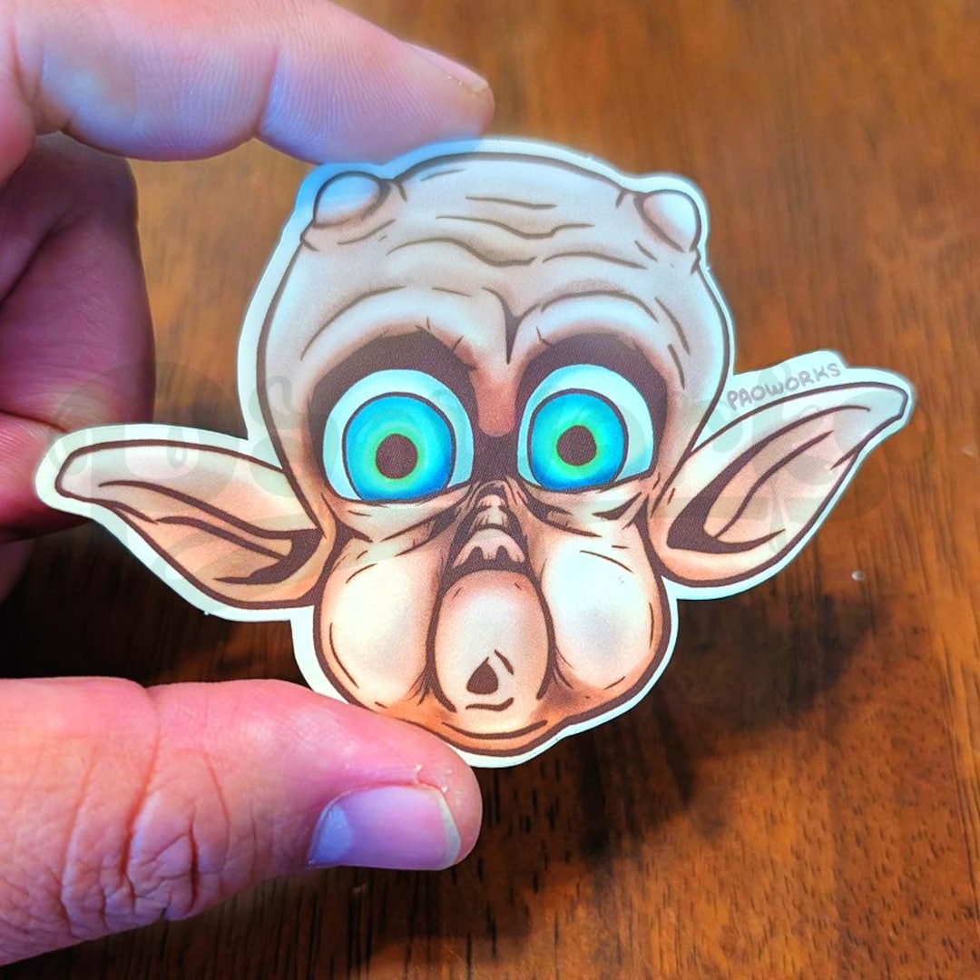 Mac and Me Alien Fan Art Waterproof Matte Vinyl Sticker - Etsy
