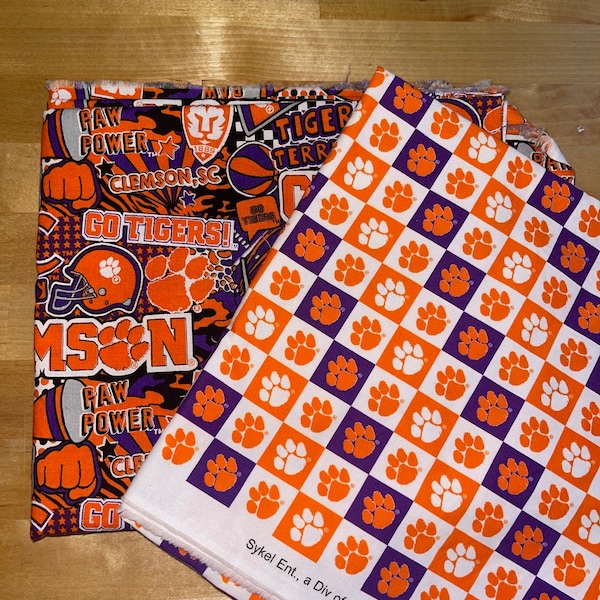 Custom Clemson scrub caps: choose your fit