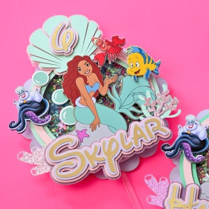 Mermaid Cake Topper Meerjungfrau 2023, Cake Topper Meerjungfrau 2023, Cake Topper Meerjungfrau 2023, Mermaid Cake Topper, Mermaid Cake Topper