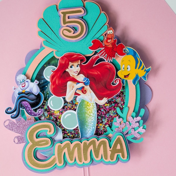 the little mermaid cake topper, the little mermaid 2023, new little mermaid, mermaid cake topper, little mermaid party, mermaid party