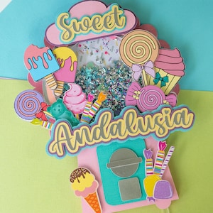 Sweets cake topper, candy cake topper, two sweet cake topper, donut cake topper, four ever sweet cake topper, sweet one birthday, ice cream