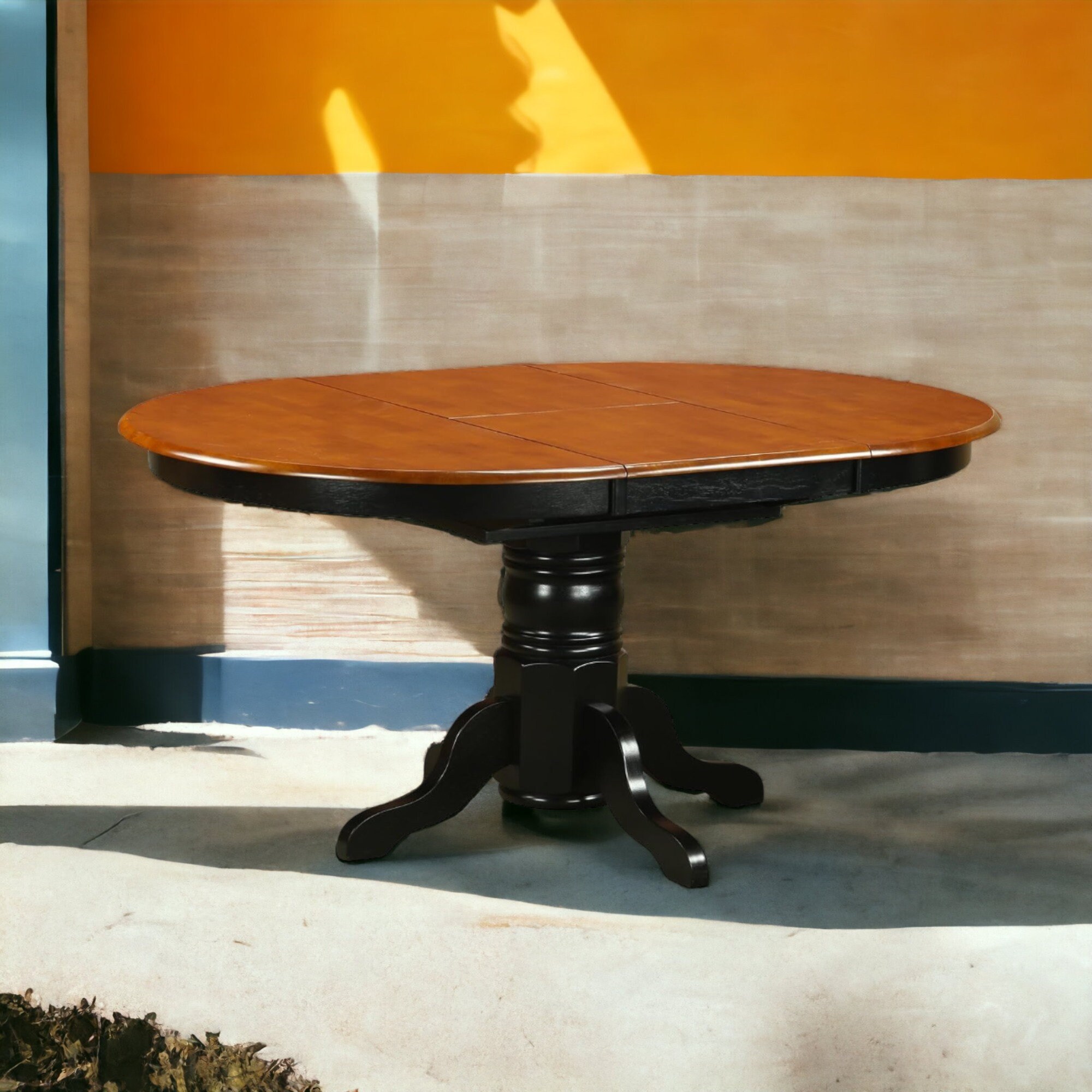 Modern Kitchen Table an Oval Dining Table Top With Butterfly - Etsy