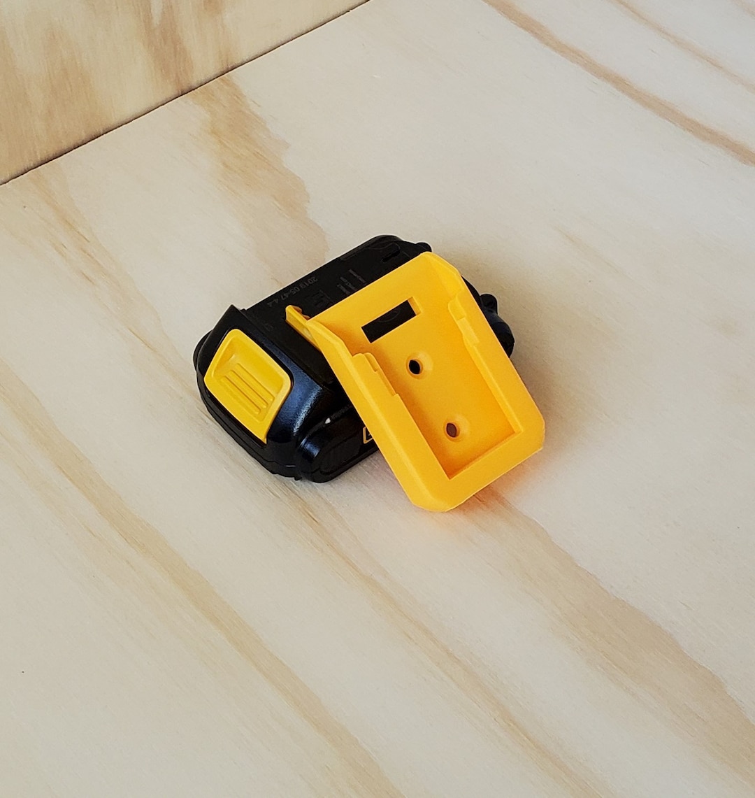 3D Printed Dewalt 20V Battery Holder - PLA (3 Pack) - Etsy