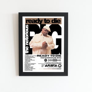 Notorious Big Ready to Die Poster - Etsy