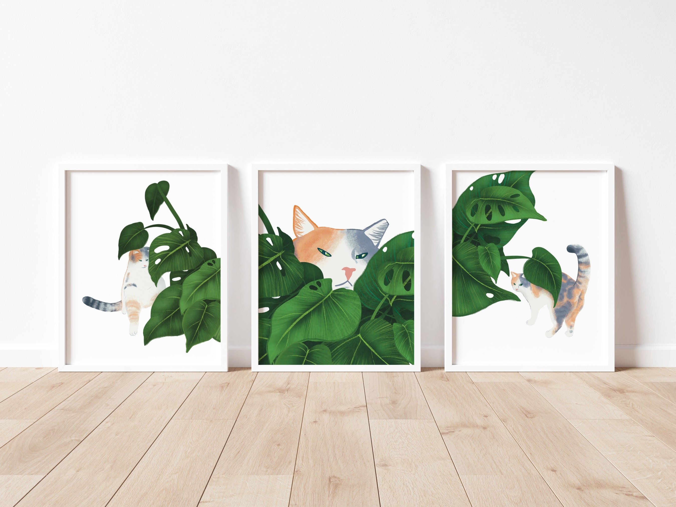 POLA - cat personページ Amazon.com: Cat Paint By Numbers Kit For Adults Canvas Cats