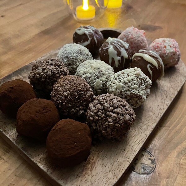 Chocolate Truffles Etsy