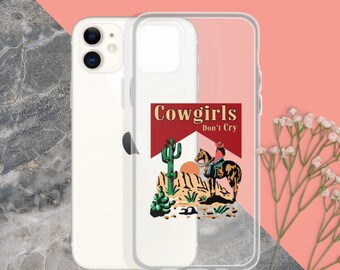 Cowgirls Don't Cry iPhone Case Cowgirl Phone Case Cowgirl iPhone Case Western Phone Case Western iPhone Case Phone Protector