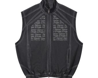 Gilet zippé Harrow & Wylde « Good Sport » style vintage