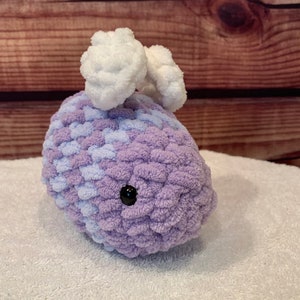 Lavender Crochet Bumble Bee