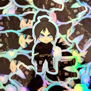 Holographic Wraith sticker