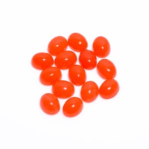 AAA+ kwaliteit rode jade ovale losse gekalibreerde edelsteen ALLE maten beschikbaar: 3 x 5 mm tot 18 x 25 mm