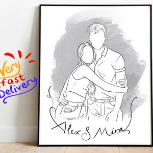 Orelhas de cupê linha personalizada, contorno de tatuagem de orelha, desenho personalizado, memorial de retrato de tatuagem, design de tatuagem personalizado Orelha uma linha arte personalizada