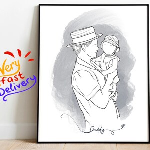 Halloween Familie Kunst, Benutzerdefinierte Familien Porträt, Halloween Hexe Druck, personalisierte Familien Porträt, Halloween Geisterfamilie, benutzerdefinierte Kunstdruck