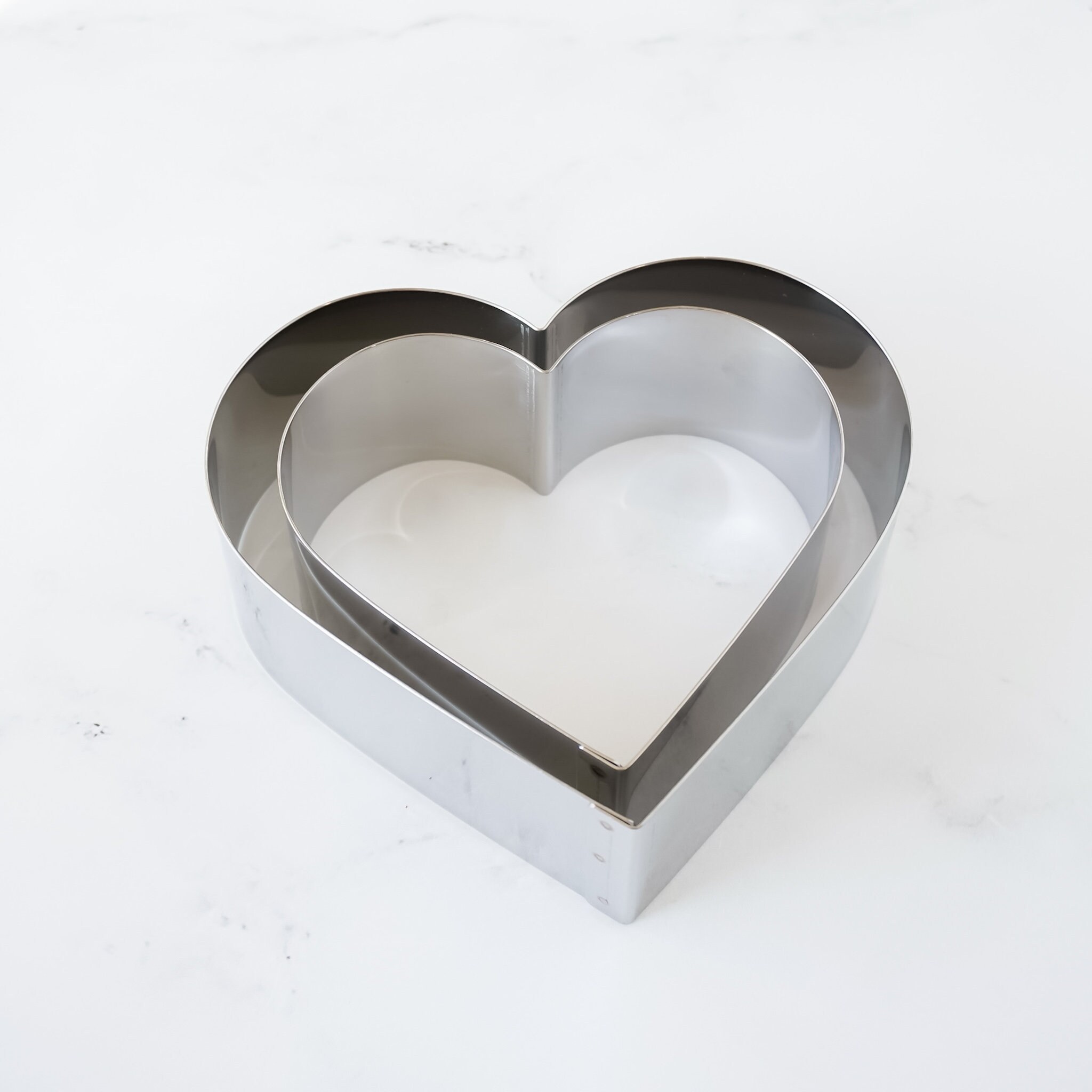 Heart Shaped Cake Ring | Heart Mousse Cake Mold | Heart Cake Mold ...