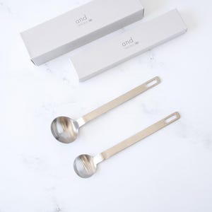 Measuring Spoons - 5 ml, 15 ml | Yoshikawa and | Stainless Steel teaspoon, Tablespoon | 1 tsp | 1 Tbsp