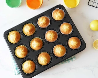 Nordic Ware Maple Leaf Muffin Pan, Nonstick Cast Aluminum, 6 Molds