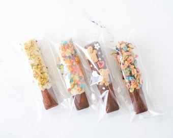 Self-Adhesive Clear Cellophane Bags - 2 Sizes | 100 Bags | 6 cm x 15 cm | 11 cm x 15 cm | Cookie Bags