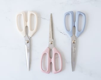 Kitchen Scissors - Ivory, Pink, Blue | Kitchen Shears