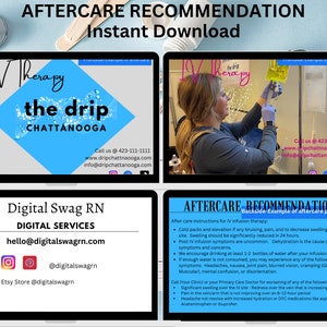 Editable After Care Recommendation