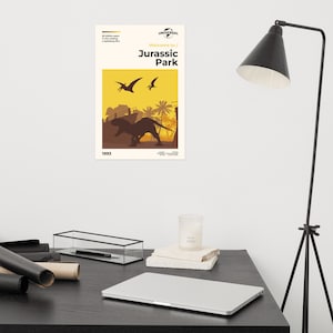 Jurassic Park Minimalist Movie Poster