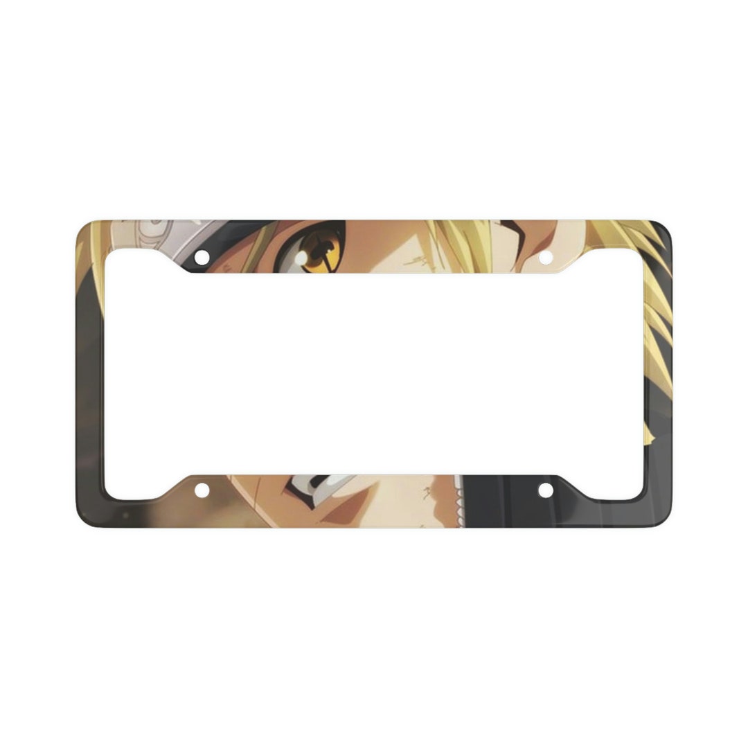 Anime License Plate Frame, Cute Kawaii License Plate Frame, Car