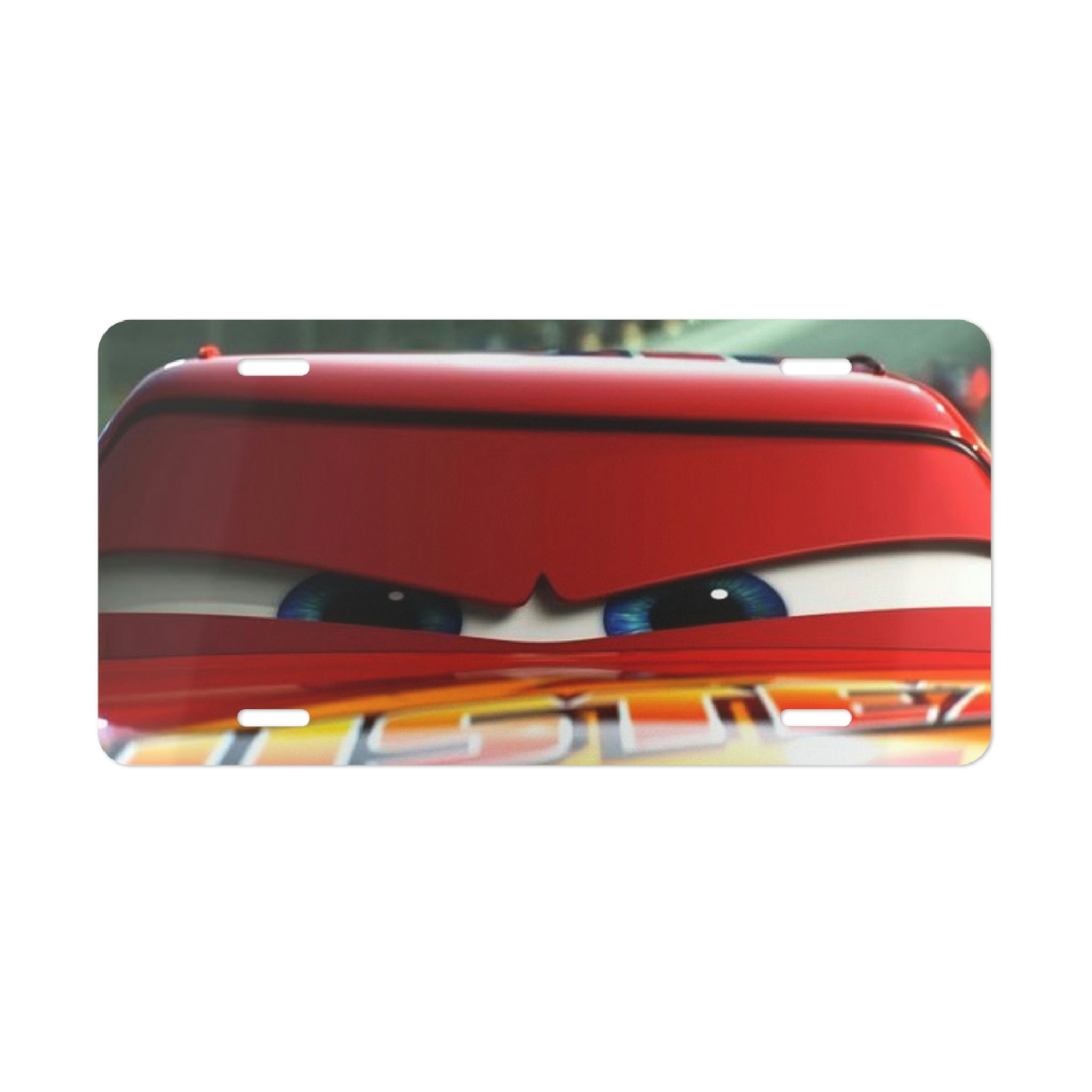 Cars, Lightning Mcqueen, License Plate, Car Accessories, Custom Vanity