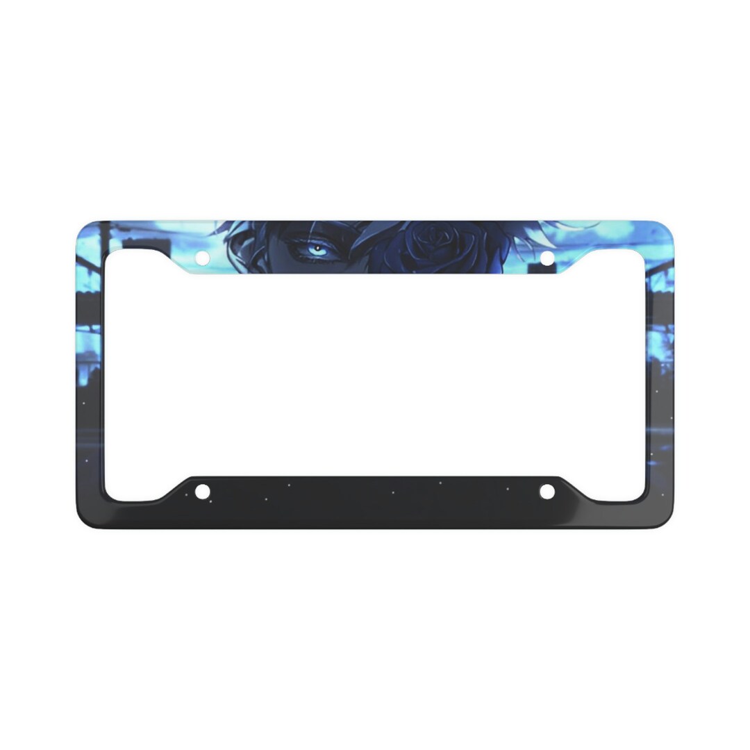 Anime License Plate Frame, Cute Kawaii License Plate Frame, Car