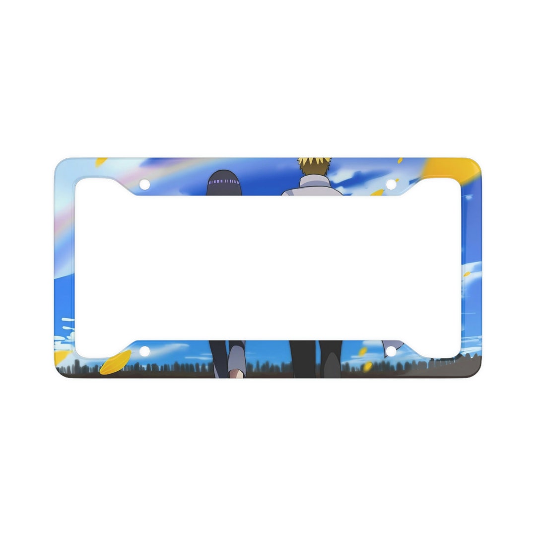 Anime License Plate Frame, Cute Kawaii License Plate Frame, Car