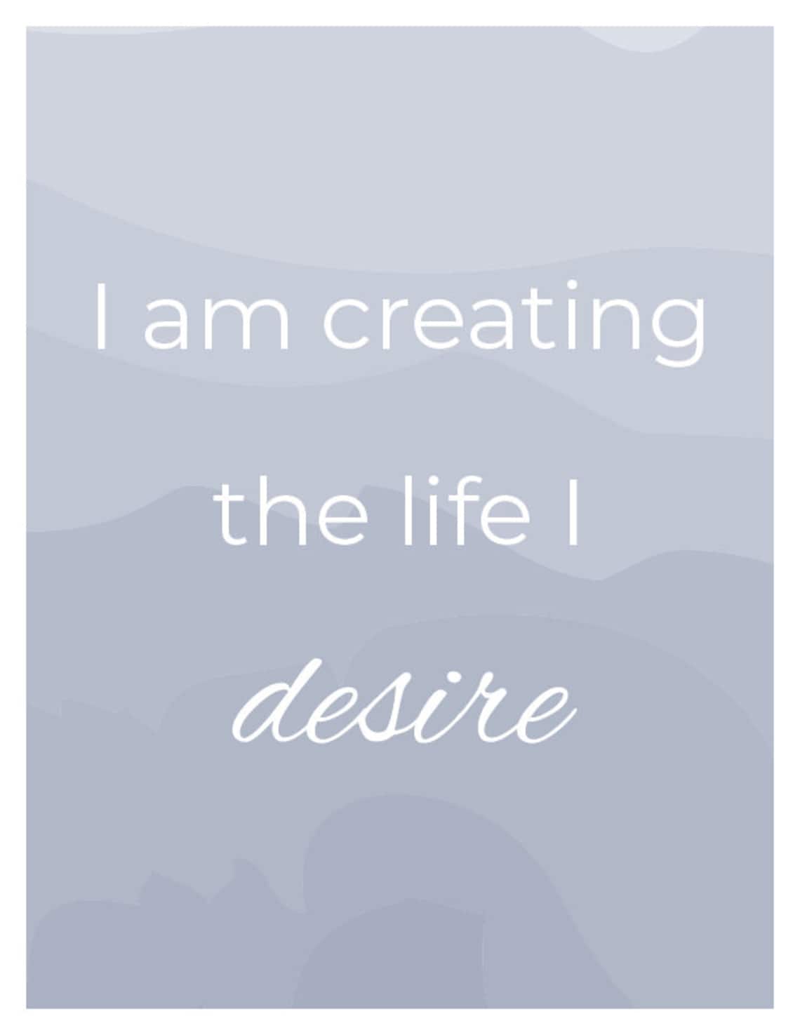 Printable Wall Art Set Affirmations Wall Art Set Home - Etsy