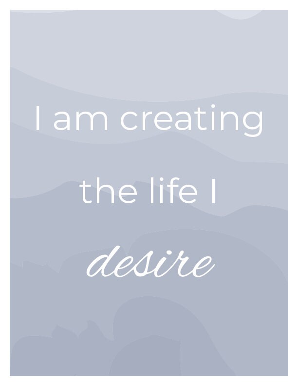 Printable Wall Art Set Affirmations Wall Art Set Home - Etsy